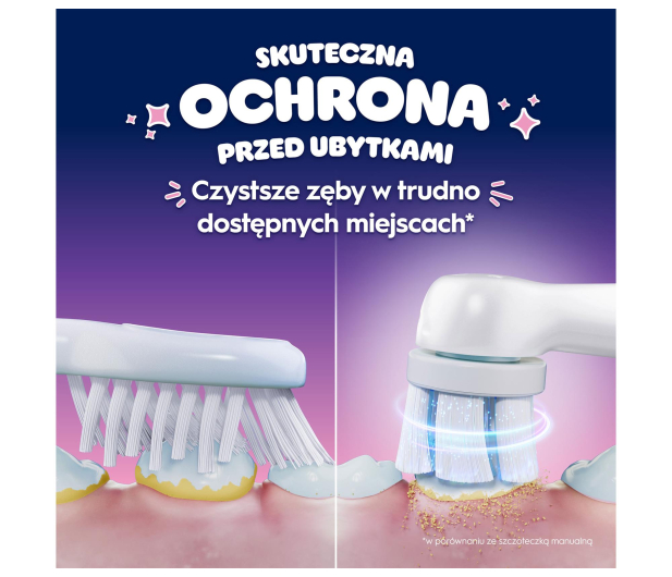 Oral-B Szczoteczka magnetyczna iO Kids Stitch (6+ etui róż) - 1601545 - zdjęcie 5